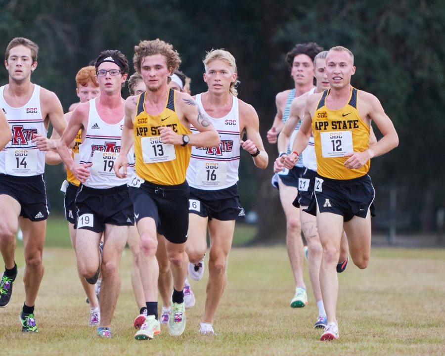 Several Mountaineers compete in the Sun Belt Championships in Foley, Alabama, Oct. 28, 2022. 