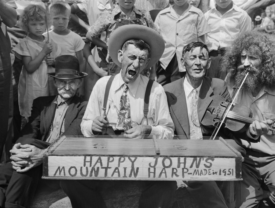 Happy John_Singing on the Mountain_Photo by Hugh Morton_Credit North Carolina Collection, University of North Carolina at Chapel Hill Libraries
