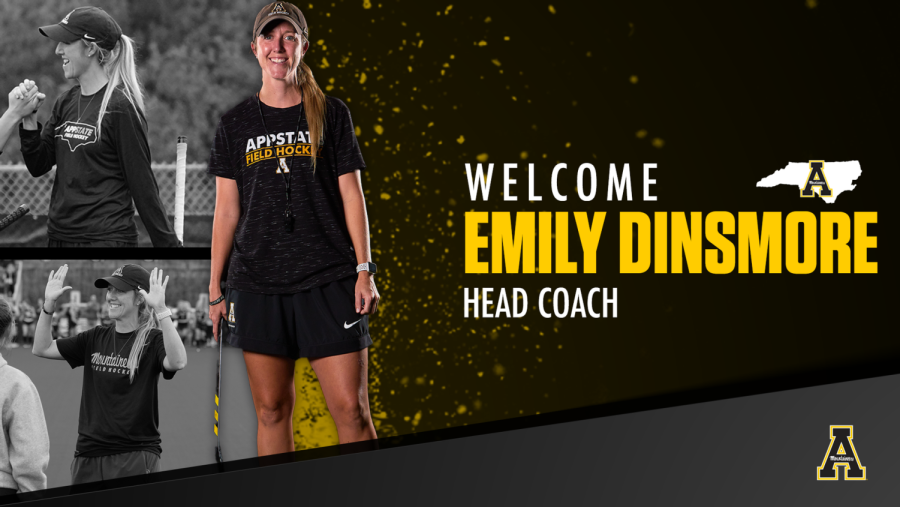Doug Gillin named Emily Dinsmore the next head coach of App State field hockey Jan. 17. 