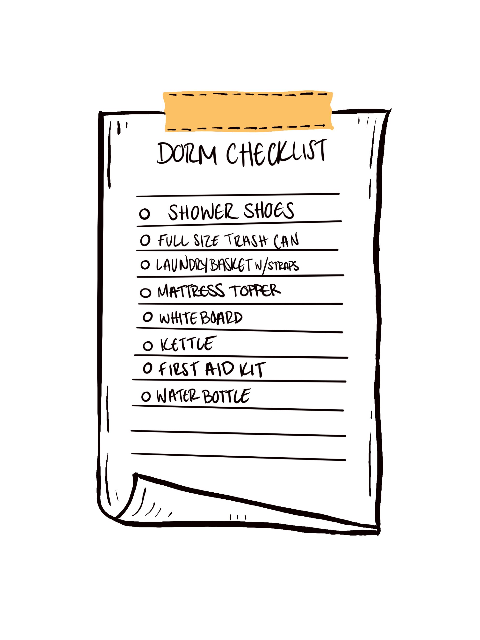 College Dorm Checklist: Your Guide to the Essentials (2024)