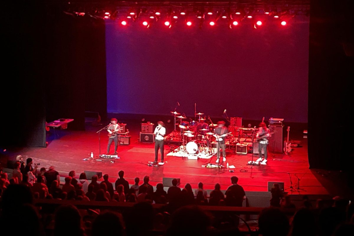 Peach Pit on stage Sept. 27, 2023. 