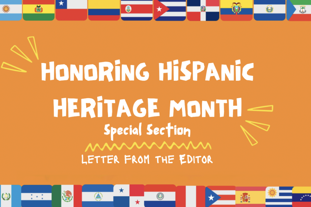 Letter from the Editor: Honoring Hispanic Heritage Month