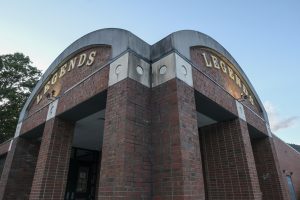 The front entrance to Legends. Sep. 15, 2023. 