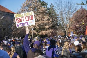 JMU hosts College GameDay for the second time in the programs history on Nov. 18, 2023, the fist happening in the fall of 2015. 
