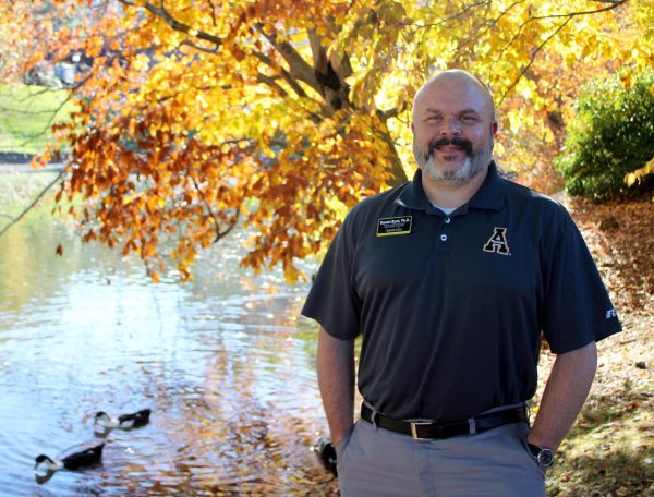 Daniel Byrd voluntarily stepped into the role as the App State duck caretaker in January, 2016. Byrd is creating an App State duck handbook which he can pass down to future caretakers.  