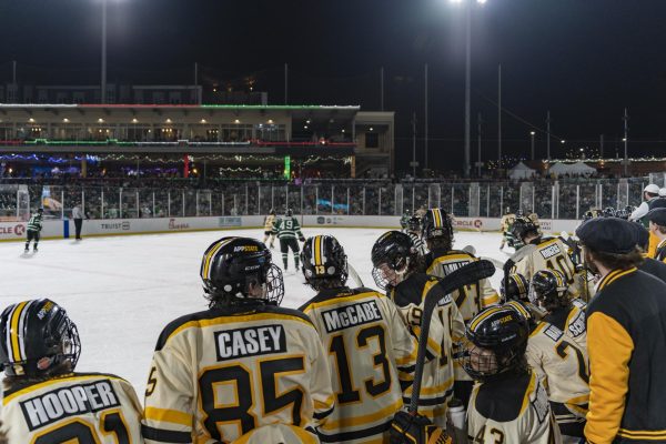 Fans watch the Mountaineers take on UNC Charlotte during The Outdoor Classic on Nov. 17, 2023. The team is 3-0 against Charlotte this season. 