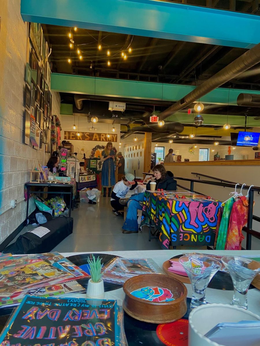 Recently opened restaurant Fizz Ed opens their doors to the community to host the annual First Friday Art Market on March 3. Photo courtesy of Abby Fritsch and Meredith Jane Purdy. 