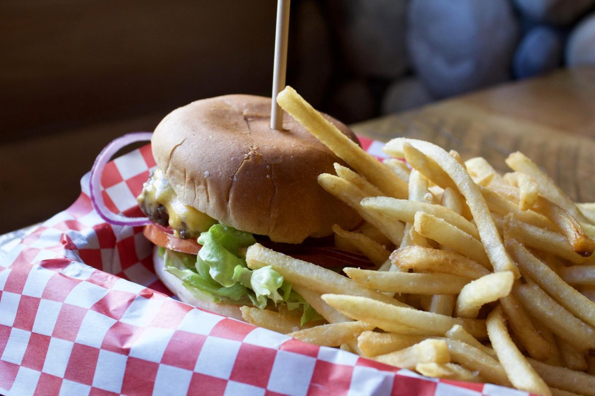 The Cardinal Burger is their original style burger that can be styled two ways: All The Way or Carolina Style.

