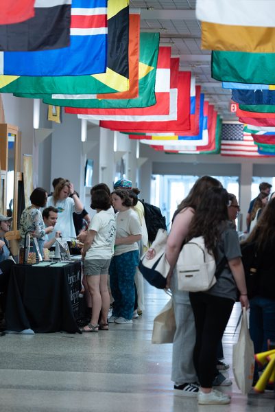 The Office of Sustainability held an Earth Day Expo on April 19. The event provided resources on the 17 sustainable development goals from organizations both on and off campus.