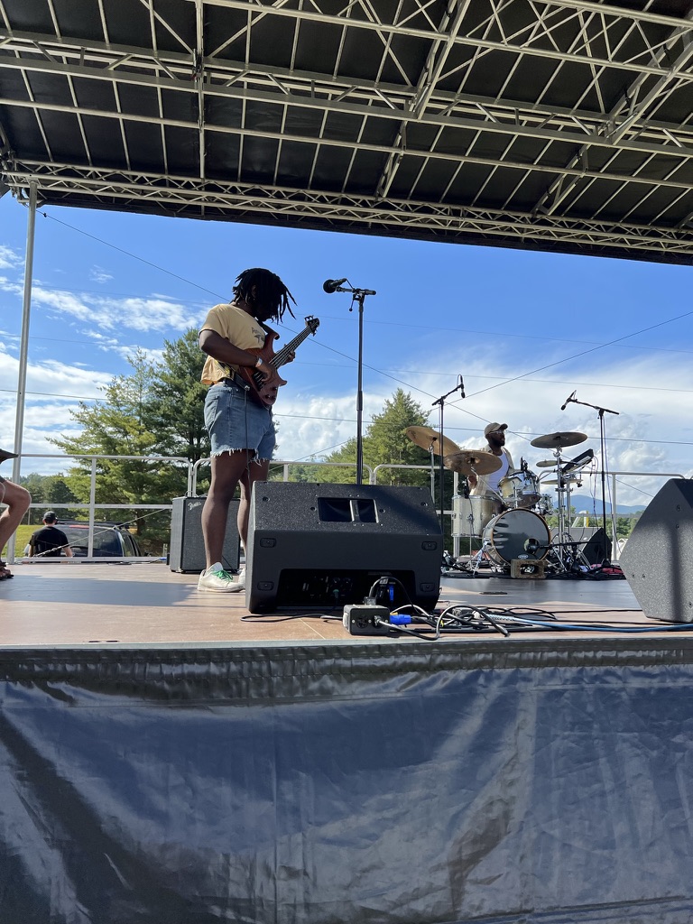 Educated Guess plays at the High Country Beer Fest in August 2023. The High Country Beer Fest is a festival where folks can go to enjoy a day of craft beers and live music.