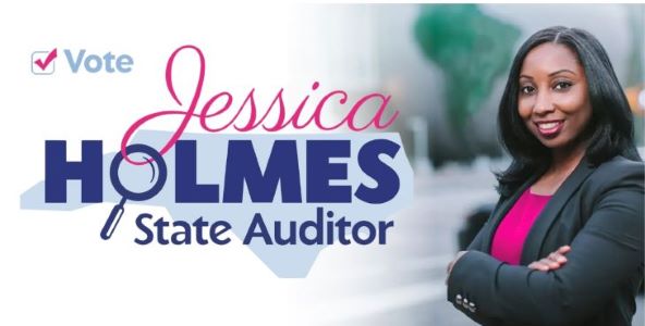 Vote Jessica Holmes State Auditor