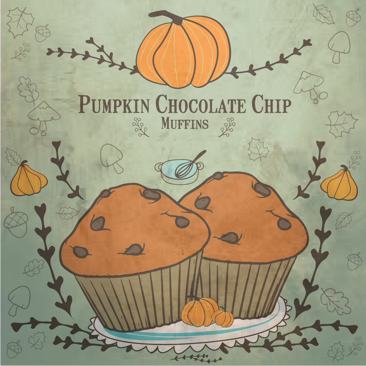 A&C Cooking Corner: Pumpkin chocolate chip muffins