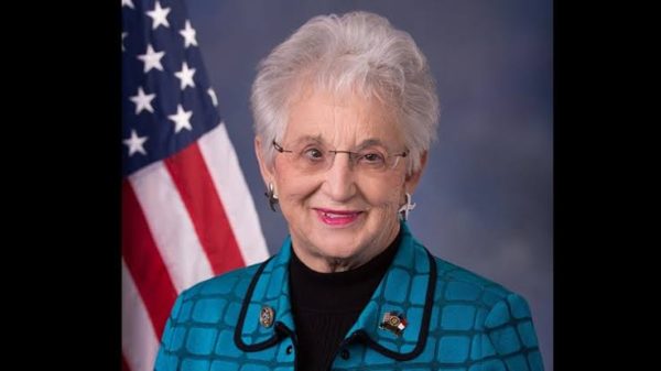 Ganadora proyectado del Distrito 5 de la cámara de diputados EE.UU.: Virginia Foxx