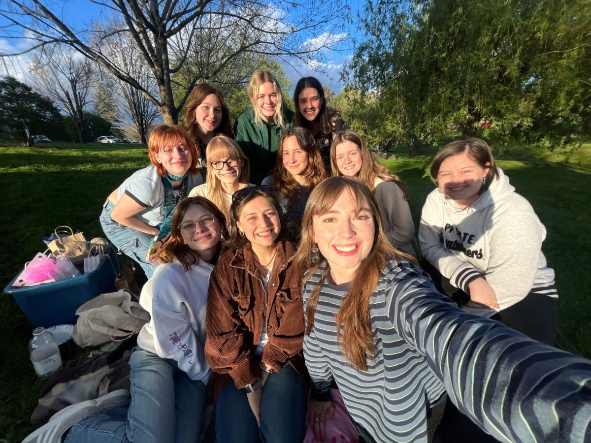 Student-Made App State members celebrate the end of the Spring 2024 semester with a picnic on April 26. Courtesy of Zoe Moore