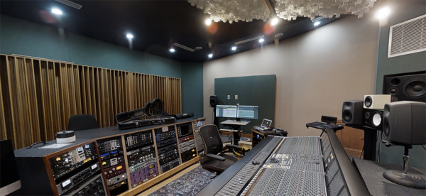 The Split Rail Records studio is located in the Broyhill Music Center. The record label was founded in 2005 as part of the music industry program at App State. Courtesy of Kim Wangler