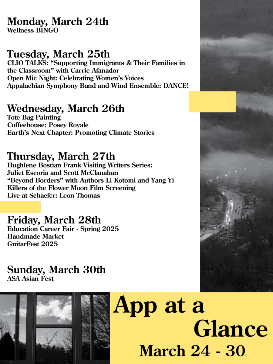 App at a glance: March 24-30