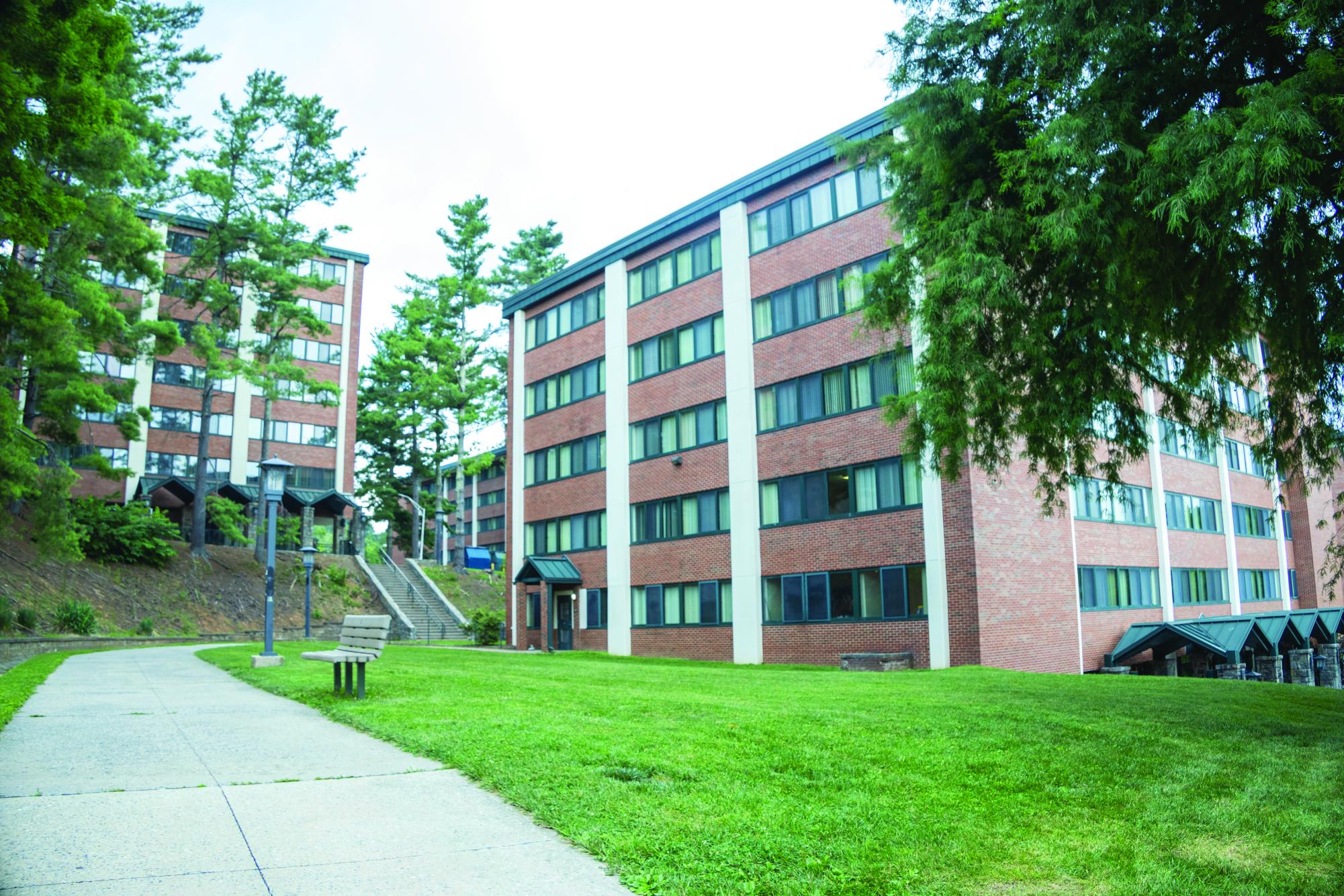 Elkstone Residence Hall sits awaiting move-in day on July 29.