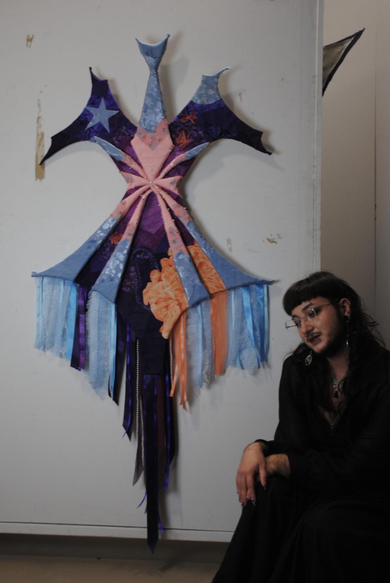 Toni Martinez, the creator and artist behind the collection “Sewing Lavender.”