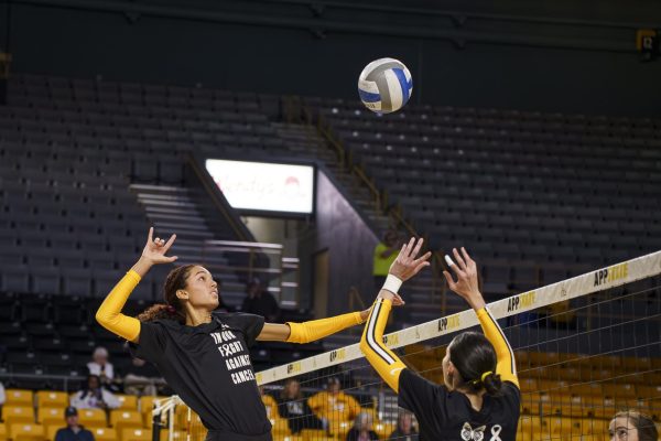App State volleyball hosts Old Dominion, goes 2-0